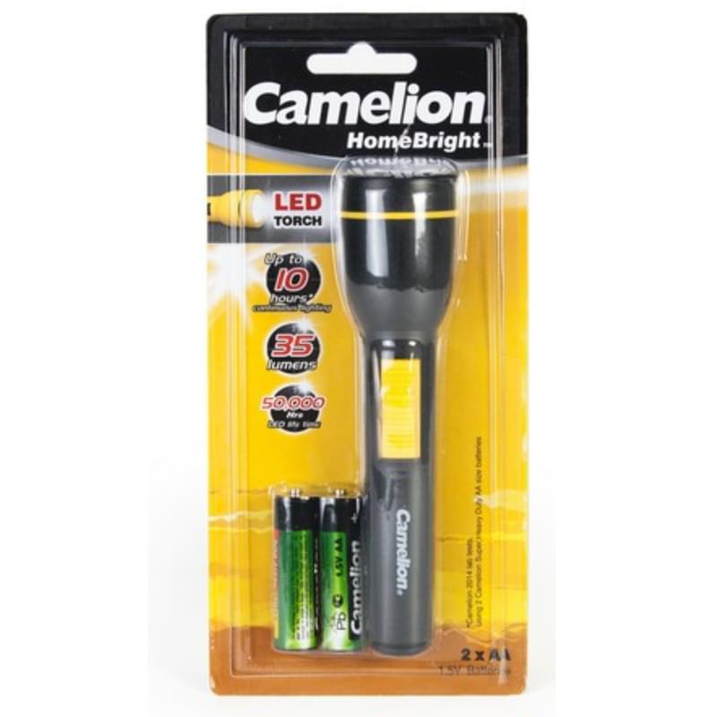 Фонарь Camelion 0,5Вт чёрный (FL1L2AA-2R6P) - фото #2, Technodom.kz Фонарь Camelion 0,5Вт чёрный (FL1L2AA-2R6P) - фото #2, Technodom.kz