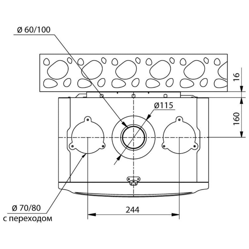 Газовый котел Navien Ace Pro 30k+Дымоход - фото #4, Technodom.kz