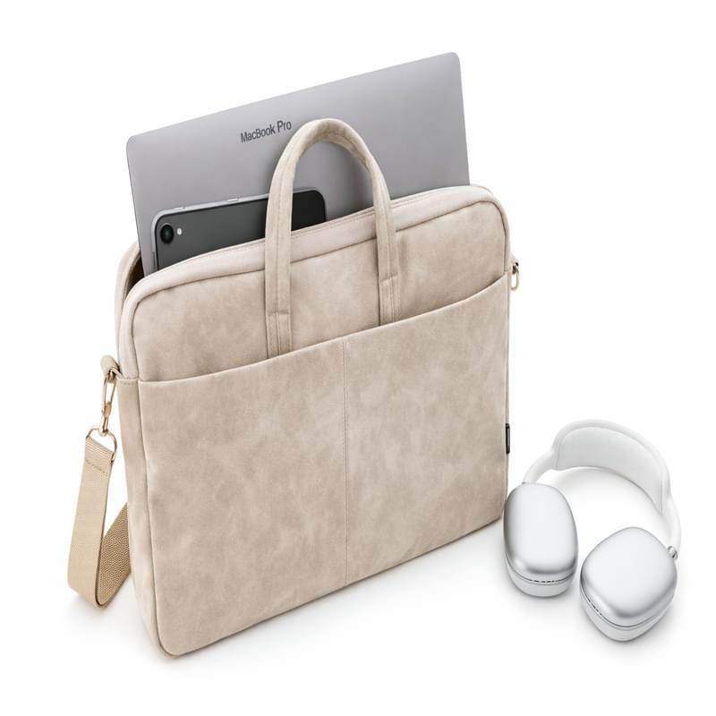 Ноутбукке арналған сөмке 16" SUMDEX Beige (PON-333BG) - фото #9, Technodom.kz