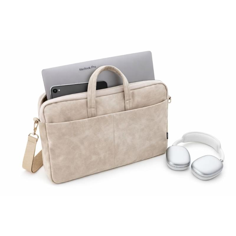 Сумка для ноутбука 16" SUMDEX Beige,(PON-333BG) - фото #9, Technodom.kz
