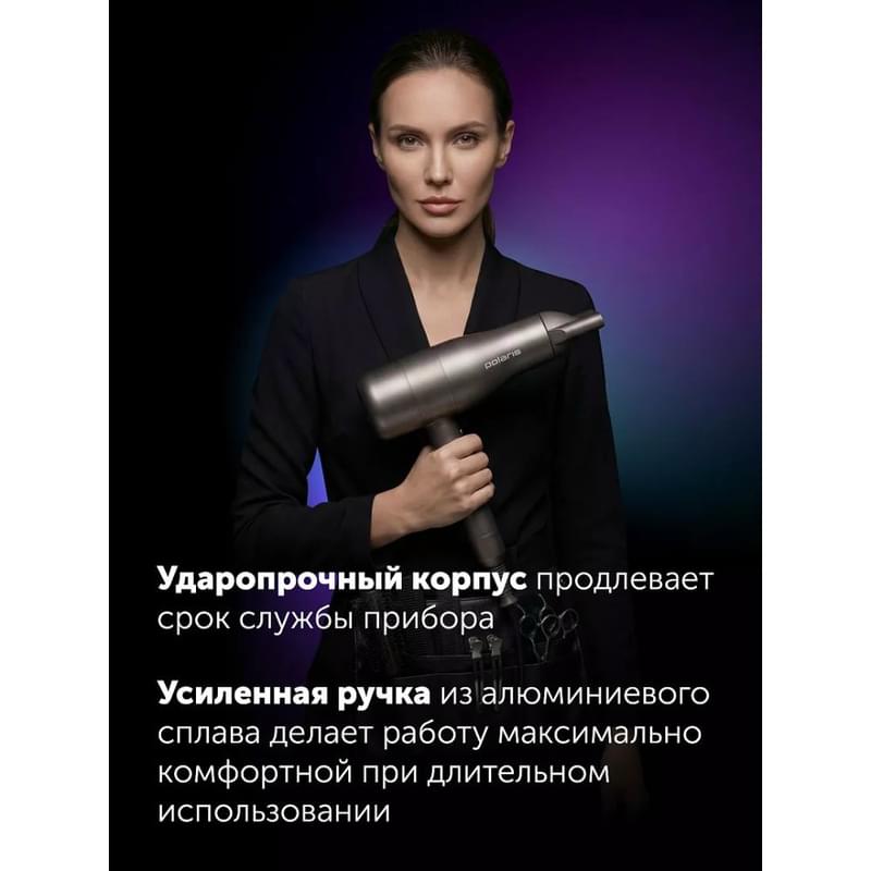 Фен Polaris PHD-3004 Графитовый - фото #3, Technodom.kz