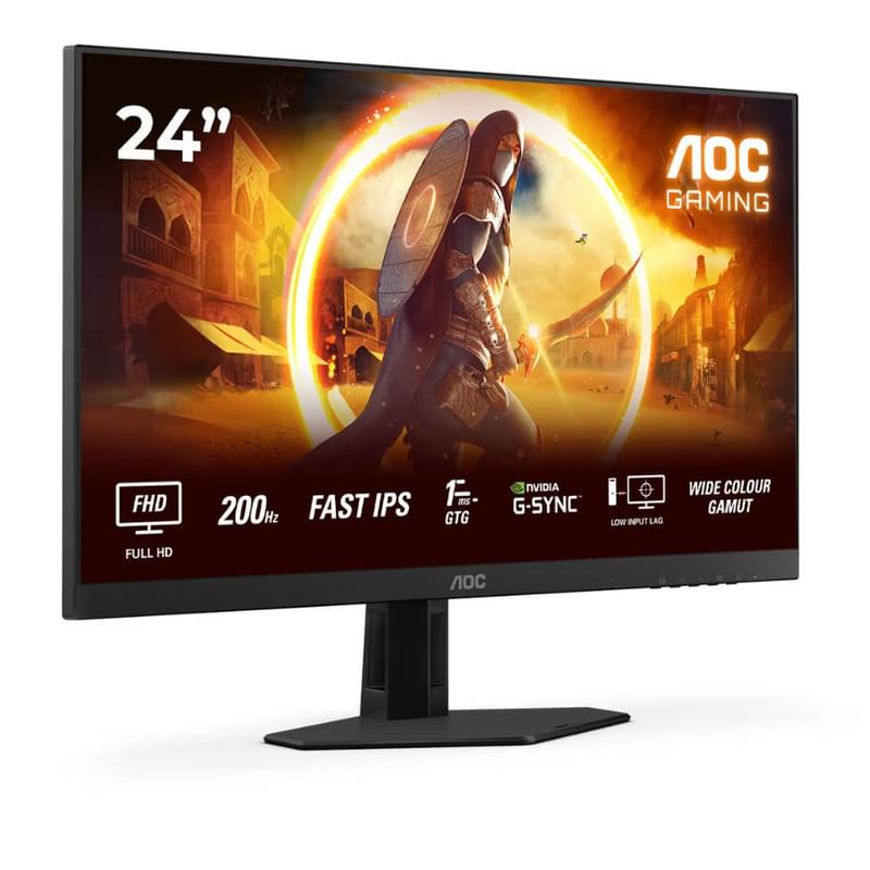 23,8" AOC Ойын Мониторы 24G4HRE 1920x1080 16:9 IPS 200ГЦ (2HDMI+DP) Black - фото #8, Technodom.kz