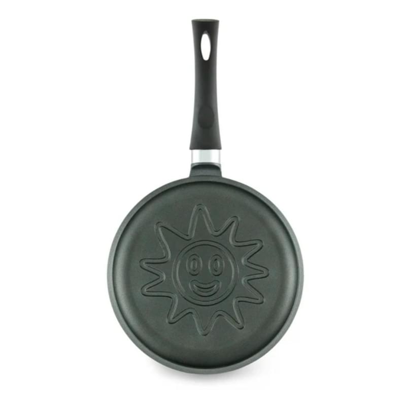 Сковорода блинная 24см Литая(солнце) НМП 6224сл - фото #1, Technodom.kz