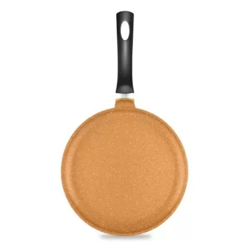 Сковорода блинная 24см Литая(orange) НМП 6224or - фото #0, Technodom.kz