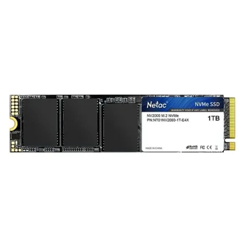 Внутренний SSD M.2 2280 256GB Netac NV2000 PCIe 3.0 x4 NVMe [NT01NV2000-1T0-E4X] - фото #0, Technodom.kz