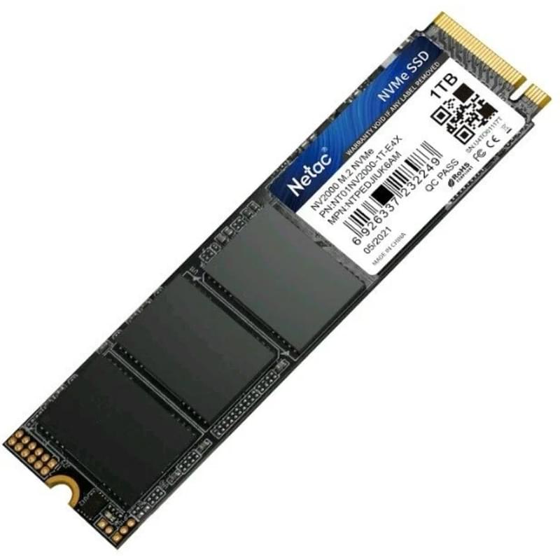 Внутренний SSD M.2 2280 256GB Netac NV2000 PCIe 3.0 x4 NVMe [NT01NV2000-1T0-E4X] - фото #1, Technodom.kz