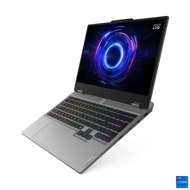 Игровой ноутбук 15,6" Lenovo LOQ 15IRX10 (Ci7 13645HX-16-512-RTX5060 8-D)(83JE01BQRK) - фото #3, Technodom.kz