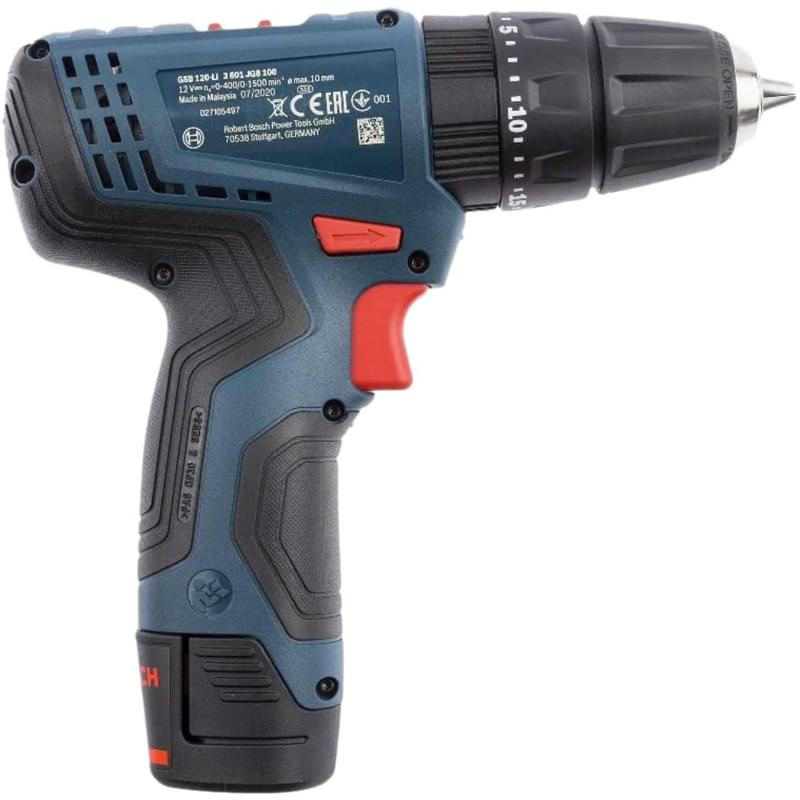 Дрель-шуруповерт Bosch GSR 120-LI аккумуляторная (06019G8102) - фото #1, Technodom.kz
