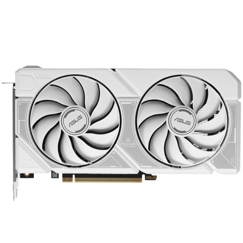 ASUS RTX 5060 Ti DUAL OC 16GB WHITE 128bit/G7 (HDMI+3DP)[DUAL-RTX5060TI-O16G-WHITE] бейнекартасы - фото #0, Technodom.kz