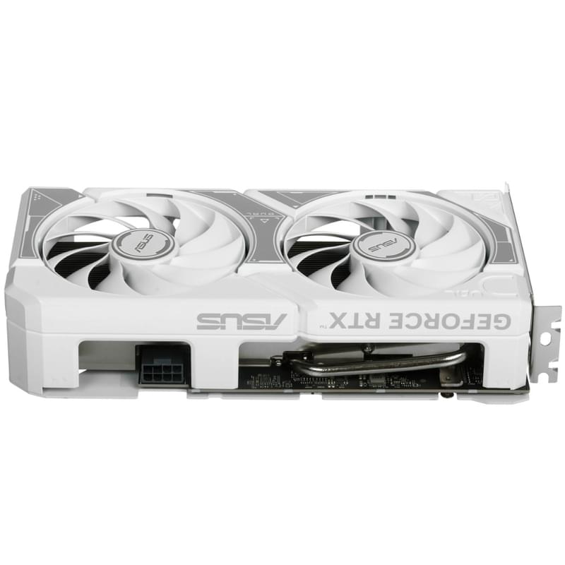 ASUS RTX 5060 Ti DUAL OC 16GB WHITE 128bit/G7 (HDMI+3DP)[DUAL-RTX5060TI-O16G-WHITE] бейнекартасы - фото #4, Technodom.kz