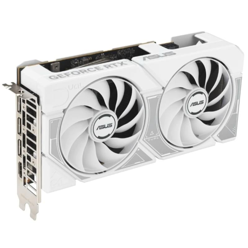 ASUS RTX 5060 Ti DUAL OC 16GB WHITE 128bit/G7 (HDMI+3DP)[DUAL-RTX5060TI-O16G-WHITE] бейнекартасы - фото #7, Technodom.kz