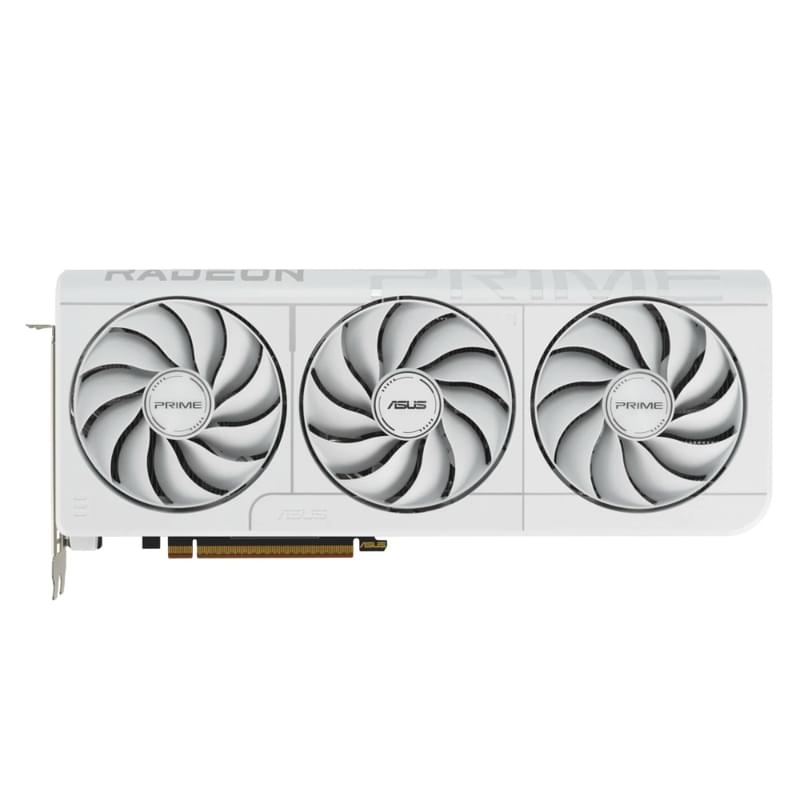 Видеокарта ASUS Prime Radeon RX 9070 XT OC WHITE 16GB 256bit/G6 (HDMI+3DP)[PRIME-RX9070XT-O16G-WHITE] - фото #0, Technodom.kz
