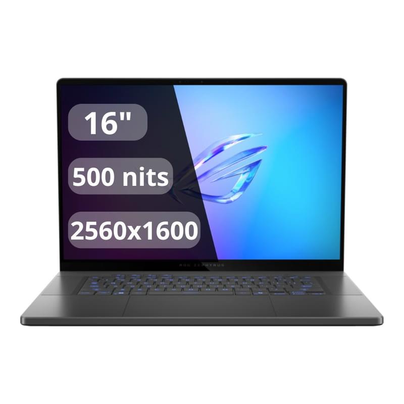 Игровой ноутбук 16'' Asus ROG Zephyrus G16 OLED (U7 255H-32-1-RTX5060 8-D)(GU605CM-QR104) - фото #0, Technodom.kz