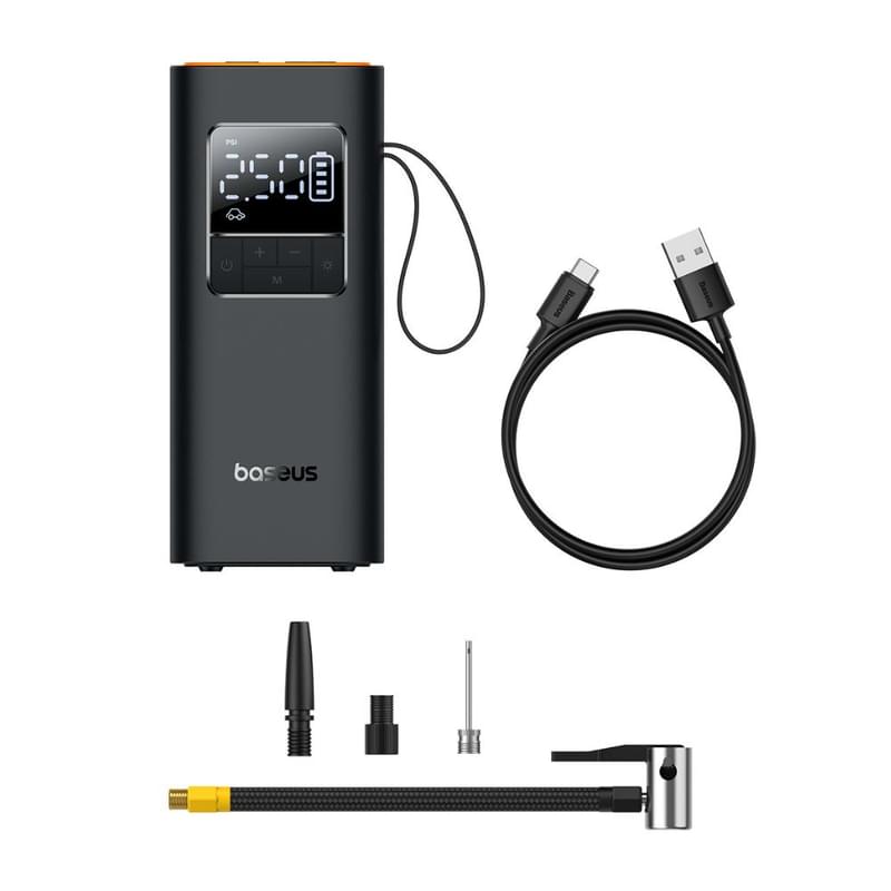 Автомобильный компрессор Baseus Super Mini Pro (C11159300111-00) - фото #6, Technodom.kz Автомобильный компрессор Baseus Super Mini Pro (C11159300111-00) - фото #6, Technodom.kz