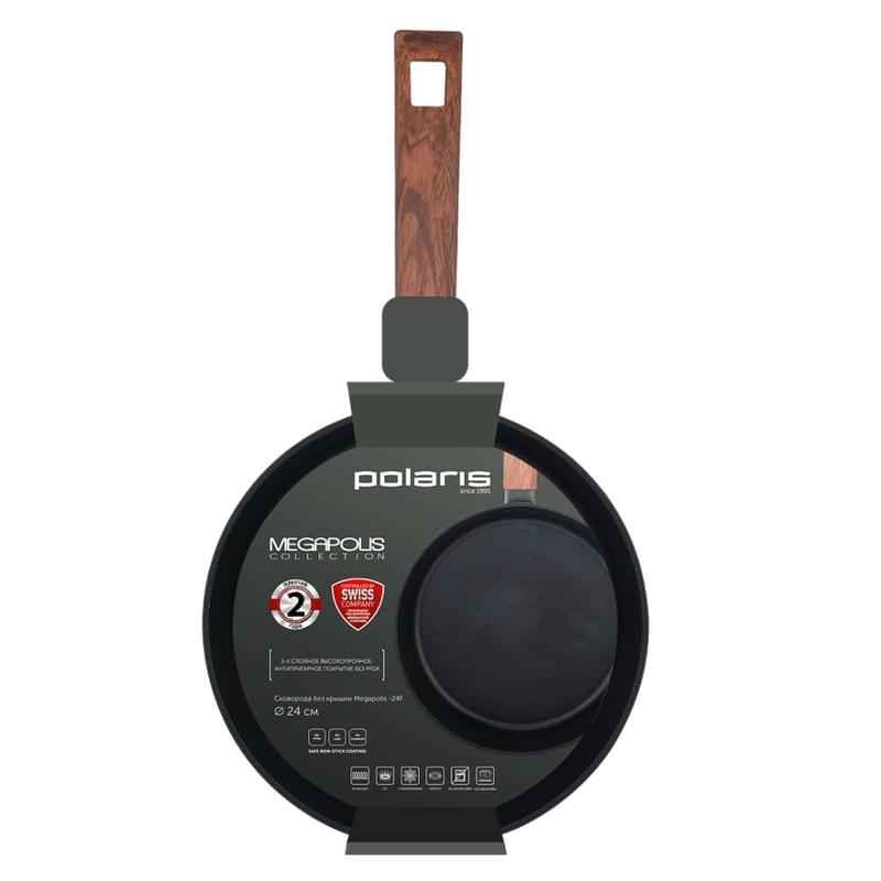 Таба 24см Polaris Megapolis-24F - фото #2, Technodom.kz