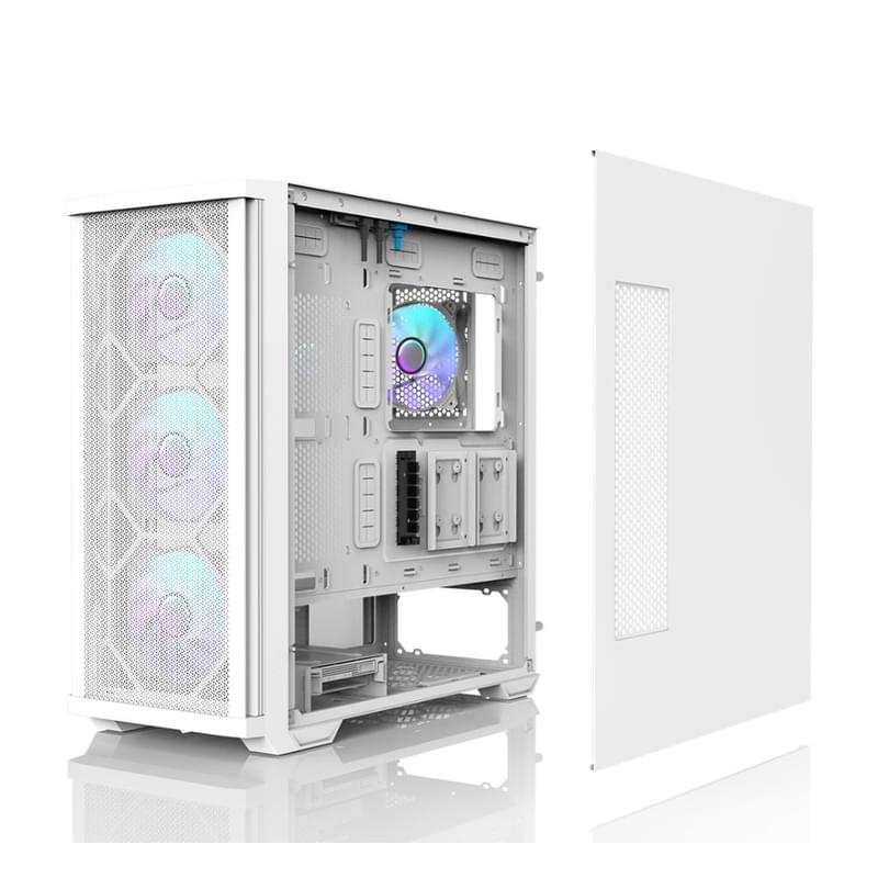 Zalman Z10 Duo EATX, White компьютерлік корпусы - фото #1, Technodom.kz