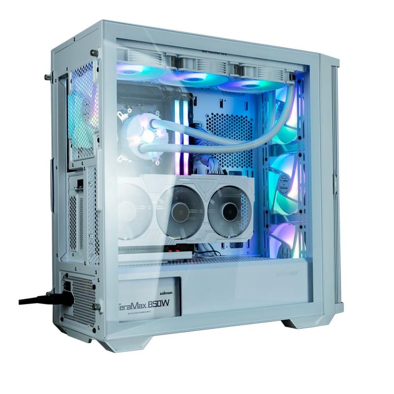 Zalman Z10 Duo EATX, White компьютерлік корпусы - фото #5, Technodom.kz