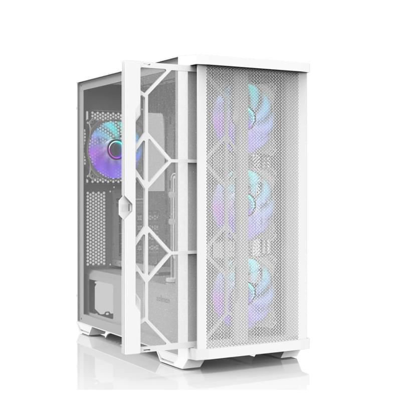 Zalman Z10 Duo EATX, White компьютерлік корпусы - фото #7, Technodom.kz