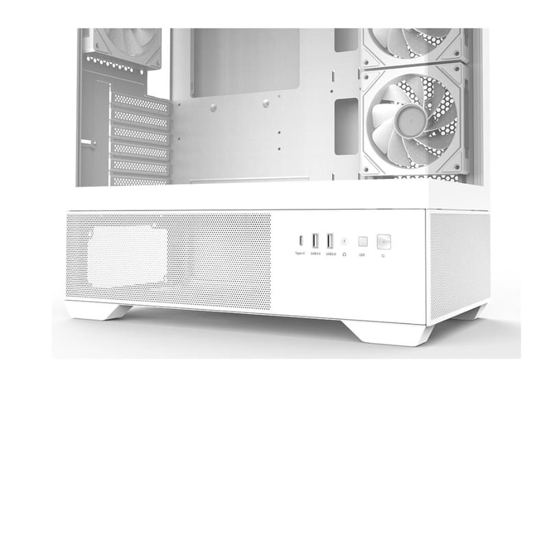 Zalman Chronix V2, ATX, White компьютерлік корпусы - фото #3, Technodom.kz