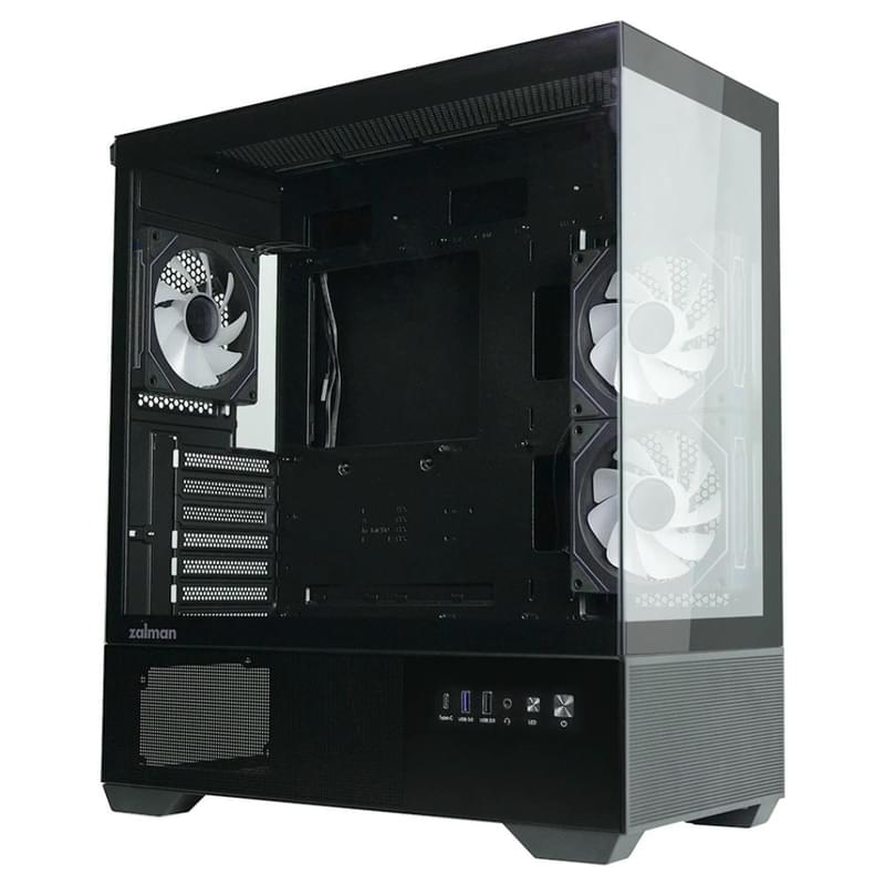 Zalman Chronix V2, ATX, Black компьютерлік корпусы - фото #1, Technodom.kz