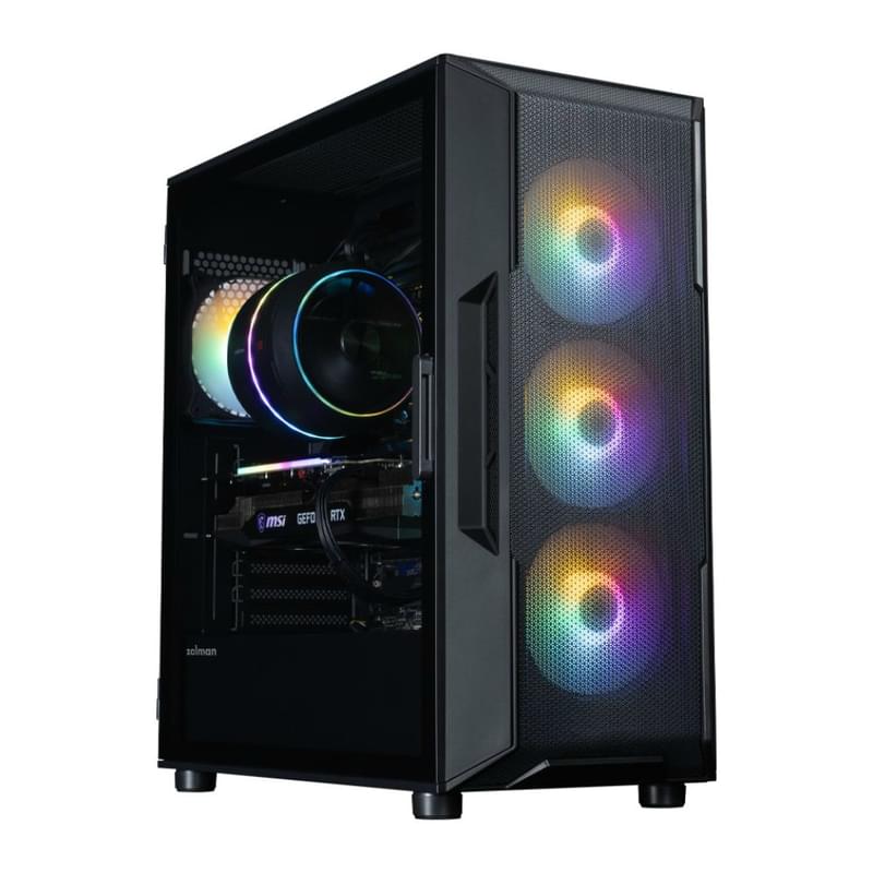 Компьютерный корпус Zalman I3 Neo V2, ATX, Black - фото #0, Technodom.kz