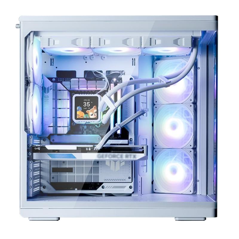 Zalman P60, ATX, Window, White компьютерлік корпусы - фото #1, Technodom.kz