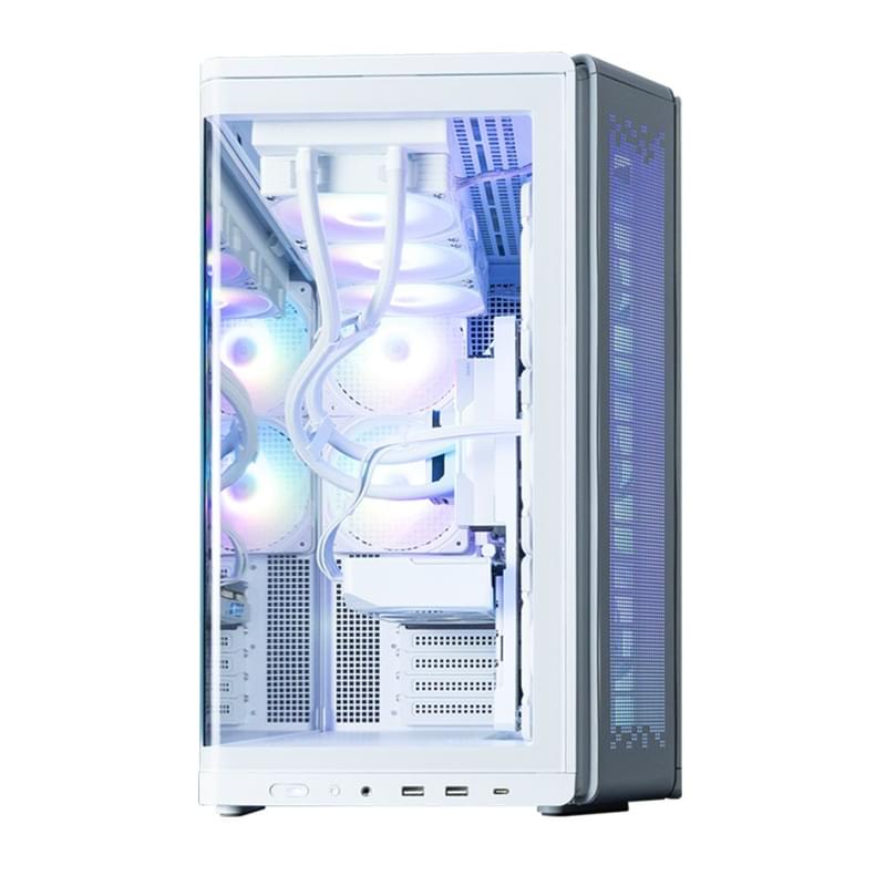 Zalman P60, ATX, Window, White компьютерлік корпусы - фото #2, Technodom.kz