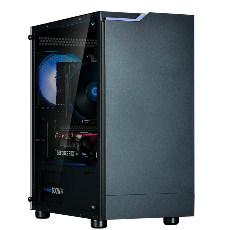 Zalman T4 Plus, mATX, Black компьютерлік корпусы - фото #0, Technodom.kz