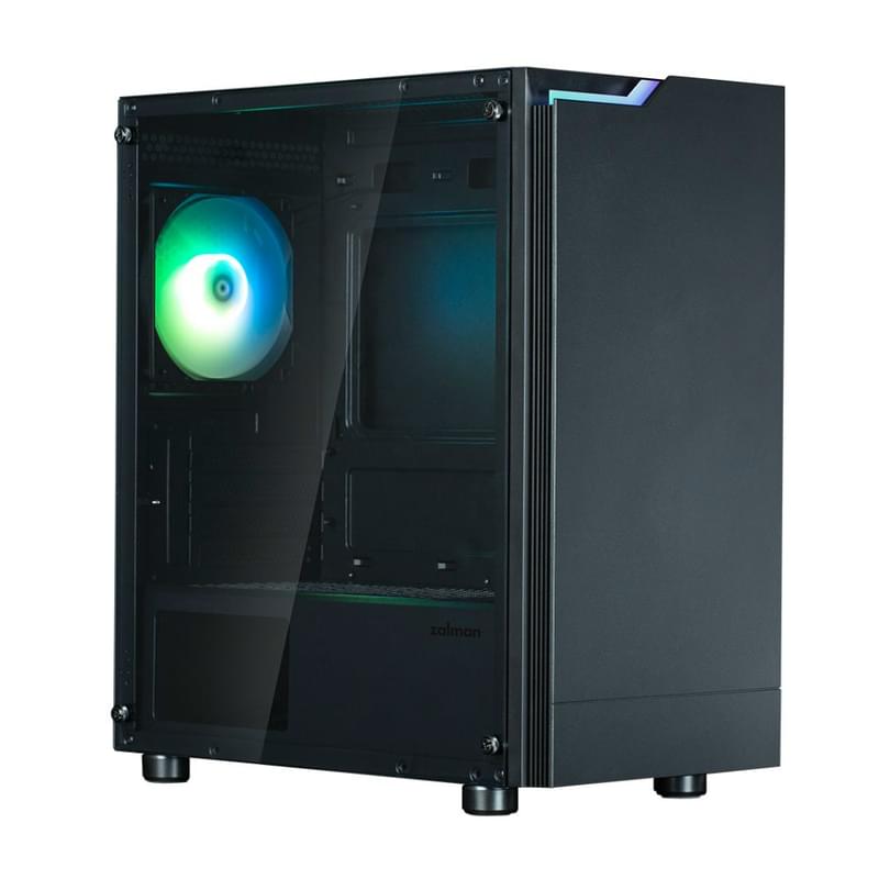 Zalman T4 Plus, mATX, Black компьютерлік корпусы - фото #6, Technodom.kz