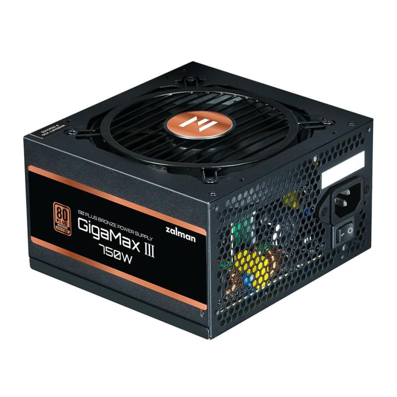 Блок питания Zalman Gigamax 3 750W 80+ Bronze (ZM750-GV3) - фото #0, Technodom.kz