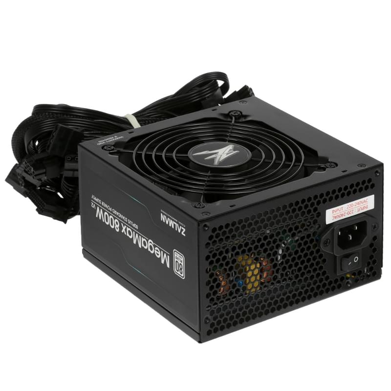 Zalman Megamax 800 800W 80+ (ZM800-TXII) қуат блогы - фото #1, Technodom.kz