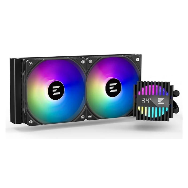 Система жидкостного оxлаждения Zalman Alpha 2 A24 ARGB, Black - фото #0, Technodom.kz
