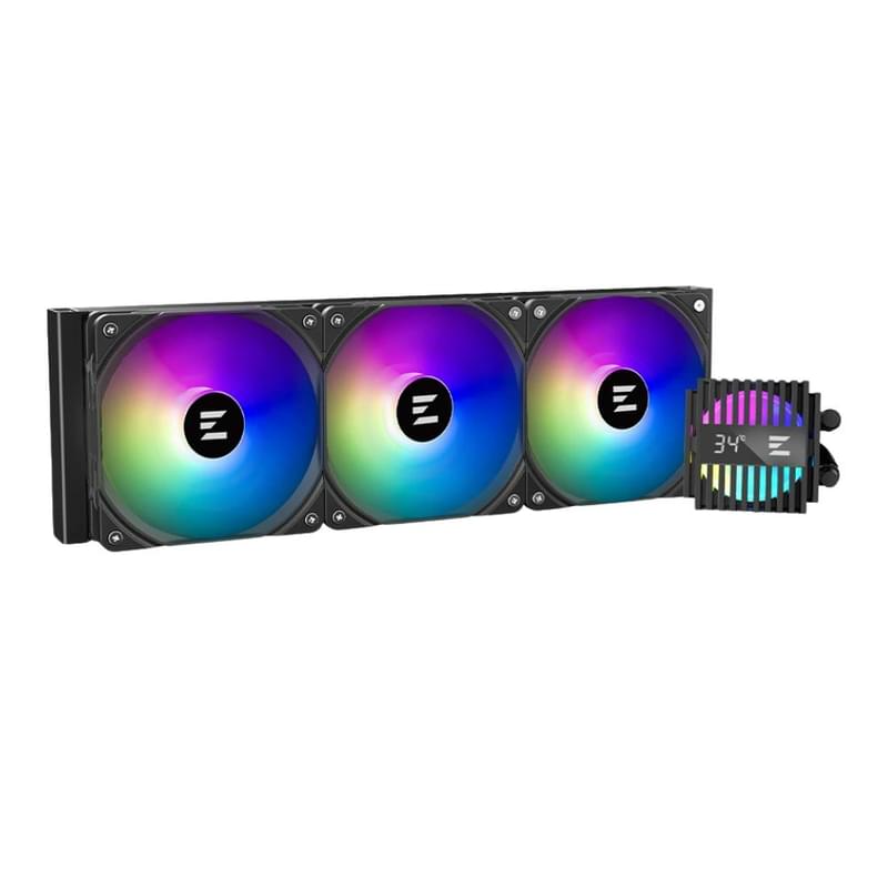Zalman Alpha 2 A36 ARGB, Black сұйық салқындату жүйесі - фото #0, Technodom.kz