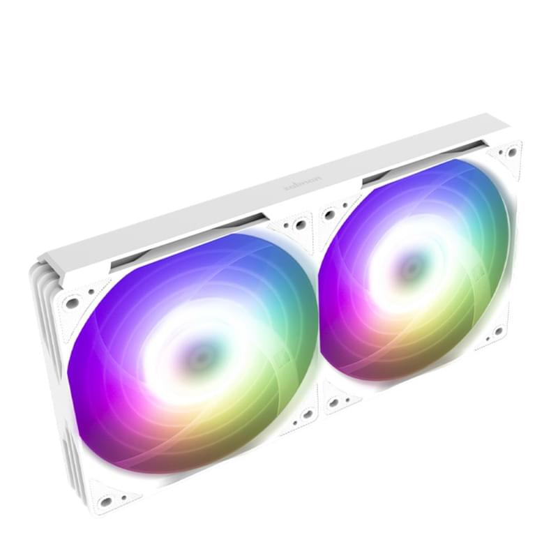 Zalman Alpha 2 SE A24 ARGB, White сұйық салқындату жүйесі - фото #3, Technodom.kz