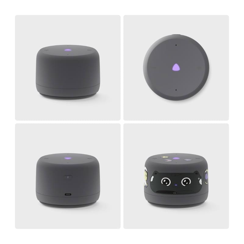 Умная колонка Яндекс Станция Лайт 2 с Алисой на YaGPT, Серый (YNDX-00026GRY) - фото #1, Technodom.kz