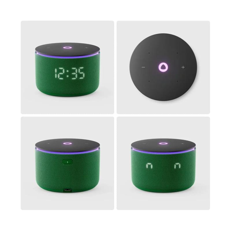 Умная колонка Яндекс Станция Мини 3 Про, Зеленый (YNDX-00059GRN) - фото #2, Technodom.kz Умная колонка Яндекс Станция Мини 3 Про, Зеленый (YNDX-00059GRN) - фото #2, Technodom.kz