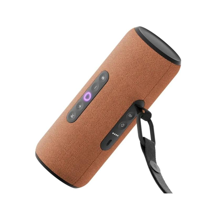 Умная колонка Яндекс Станция Стрит, с Алисой, Оранжевый (YNDX-00030ORG) - фото #1, Technodom.kz