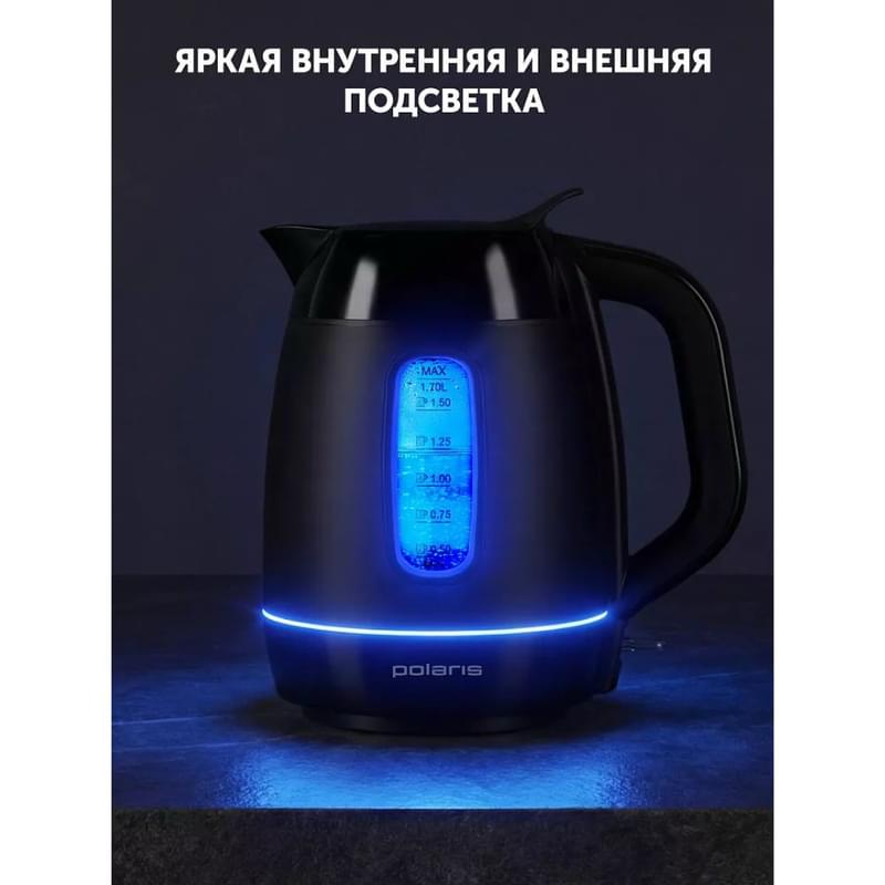 Чайник Polaris PWK-0723DDW Water Way Pro Черный - фото #4, Technodom.kz