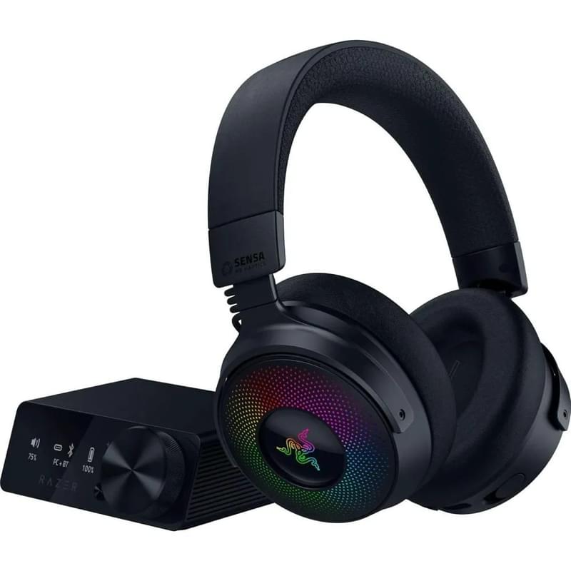 Игровая гарнитура беспроводная Razer Kraken V4 Pro, Black (RZ04-05160100-R3M1) - фото #0, Technodom.kz