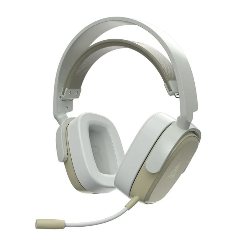 Игровая гарнитура беспроводная Ajazz AHM09 Max, White (AHM09/MAX/GW) - фото #0, Technodom.kz