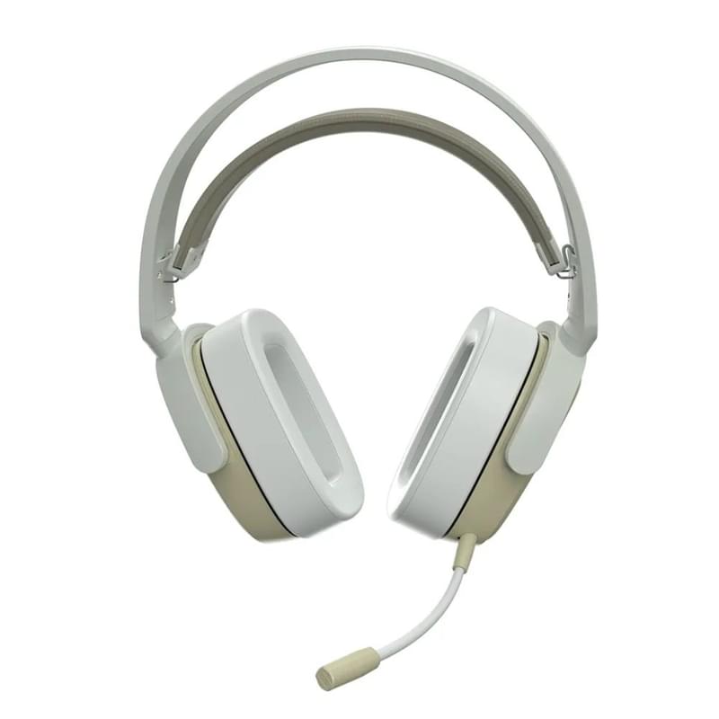 Игровая гарнитура беспроводная Ajazz AHM09 Max, White (AHM09/MAX/GW) - фото #1, Technodom.kz