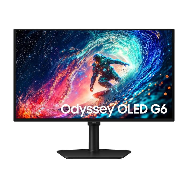 Монитор Игровой 27" Samsung Odyssey OLED G6 LS27HG610SIXCI 2560x1440 16:9 OLED 240ГЦ (HDMI+DP) Black - фото #0, Technodom.kz