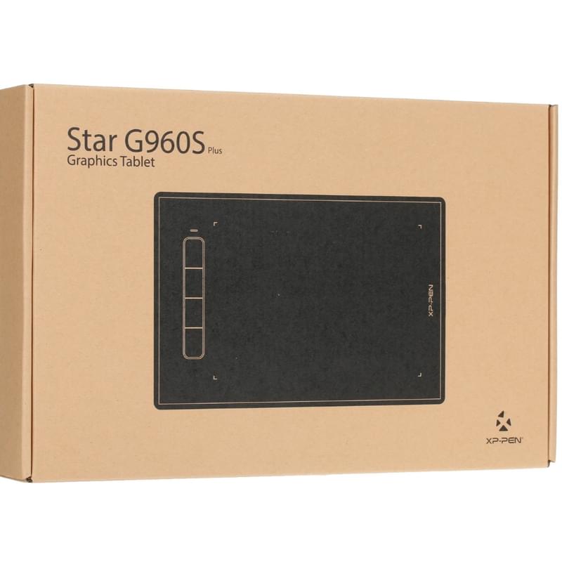 Графикалық планшет XP-Pen Star G960S PLUS, Black - фото #2, Technodom.kz