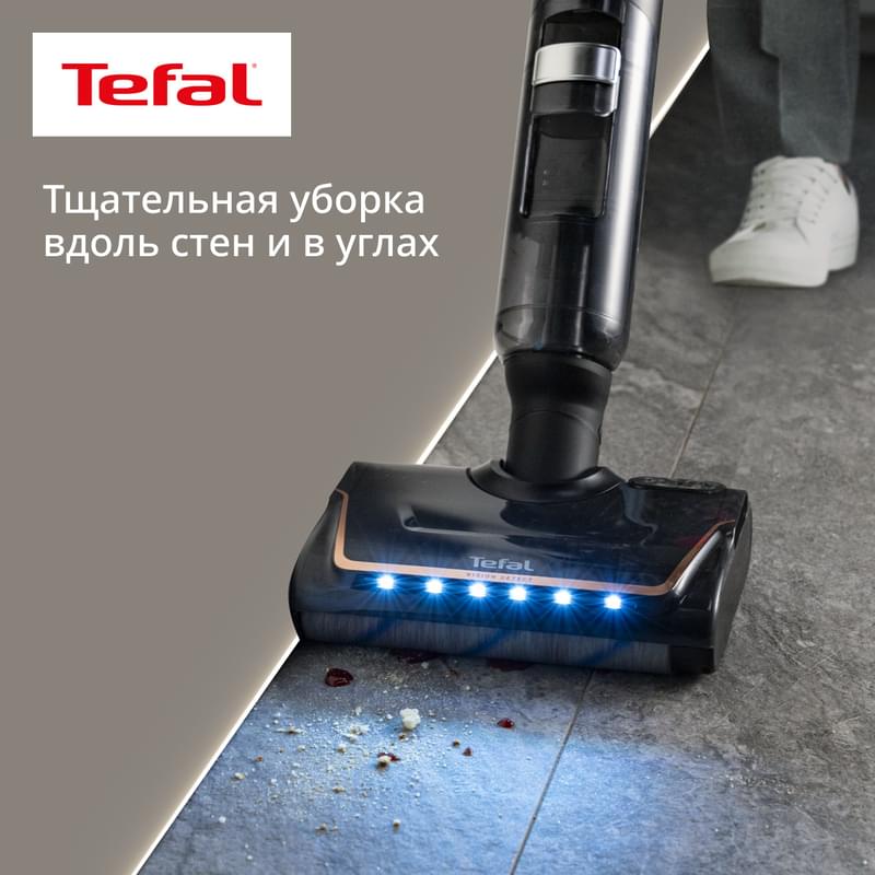 Вертикальный моющий пылесос X-Clean7 Tefal GF-5736F4 - фото #13, Technodom.kz