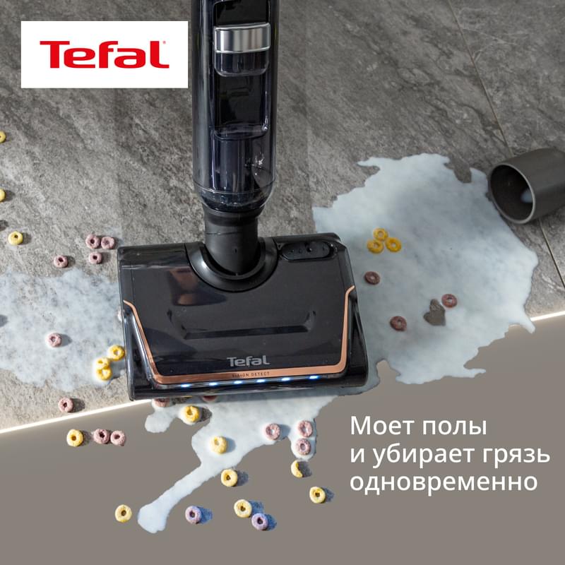 Вертикальный моющий пылесос X-Clean7 Tefal GF-5736F4 - фото #2, Technodom.kz