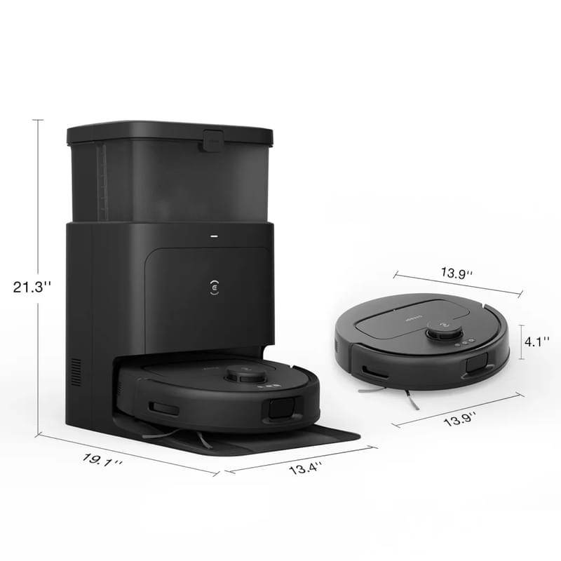 Робот-шаңсорғыш Ecovacs Deebot N30 PRO Қара - фото #5, Technodom.kz