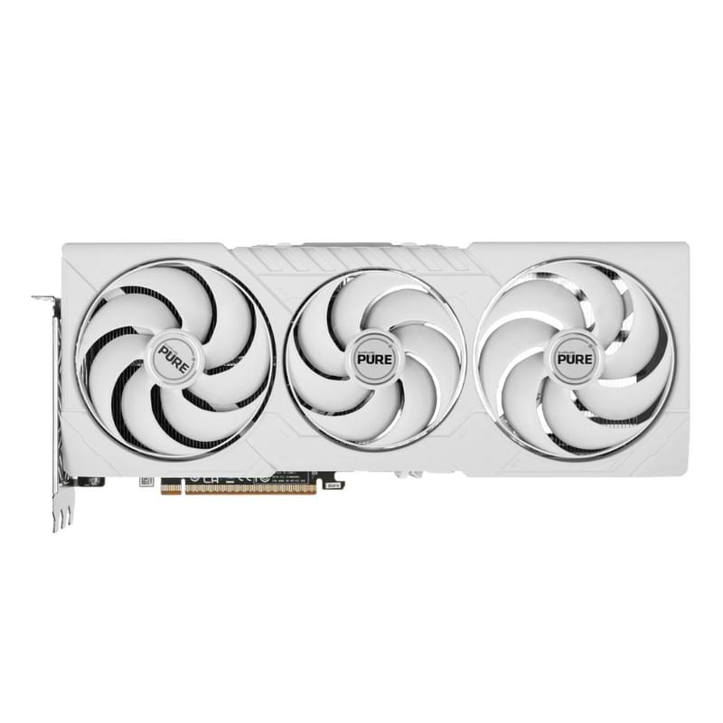 Видеокарта Sapphire AMD Radeon RX 9070 XT PURE GAMING OC WH 16GB 256bit/G6 (2HDMI+2DP)[11348-02-20G] - фото #1, Technodom.kz