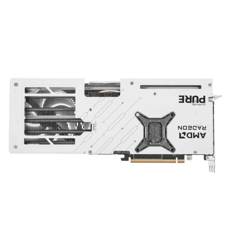 Видеокарта Sapphire AMD Radeon RX 9070 XT PURE GAMING OC WH 16GB 256bit/G6 (2HDMI+2DP)[11348-02-20G] - фото #2, Technodom.kz