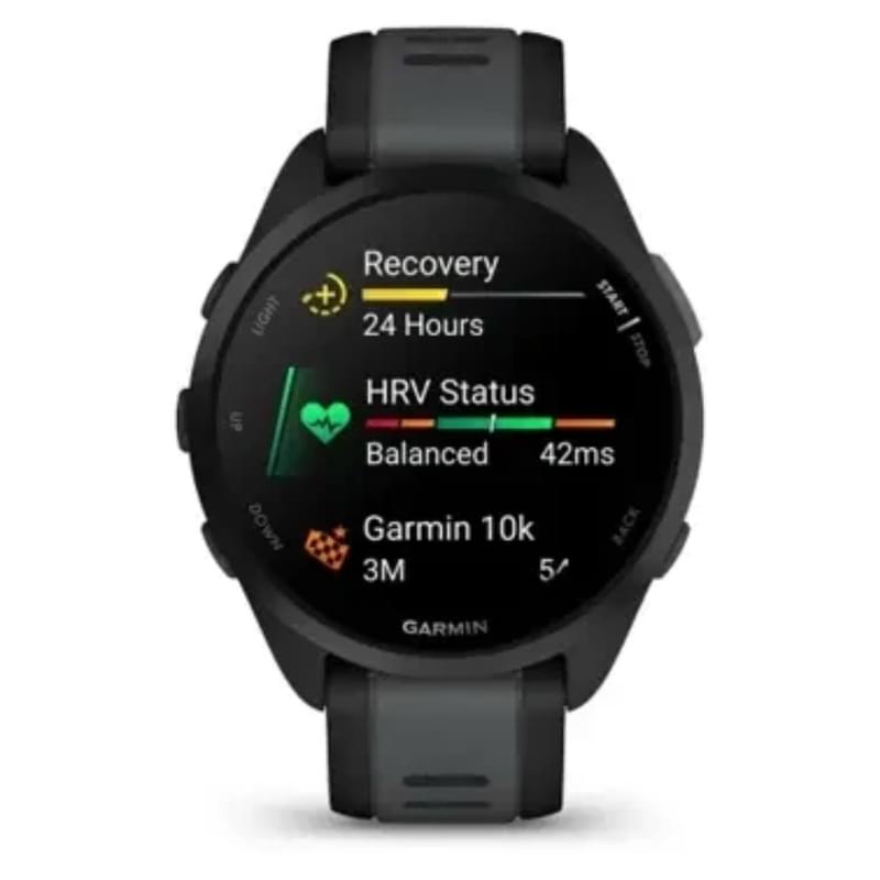 Garmin FORERUNNER 165 Black Смарт Cағат (010-02863-200) - фото #3, Technodom.kz