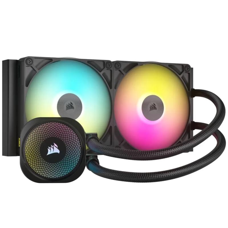 CPU арналған сұйық салқындату жүйесі Corsair iCUE LINK TITAN 280 RX RGB Black [CW-9061017-WW] - фото #0, Technodom.kz